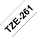 Brother TZe-261 - Standard adhesive - black on white - Roll (3.6 cm x 8 m) 1 roll(s) laminated tape - for P-Touch PT-3600, 530, 550, 9200, 9400, 9500, 9600, 9700, 9800, D800, E800, P900, P950