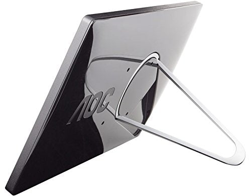 AOC e1659Fwu 15.6" 16:9 Black WLED 1366x768, TN 170/160 (CR10), 500:1, 5ms, USB x1, Tilt, USB, the perfect USB powered portable monitor accessory for laptop and computer.