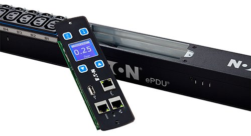 Eaton ePDU G3 Metered Outlet - Power distribution unit (rack-mountable) - Ethernet 10/100, RS-232 - input: IEC 60309 16A - output connectors: 24 - 0U