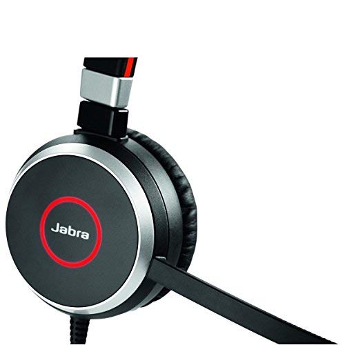 Best Value Jabra Evolve 40 Stereo headset only with 3.5mm jack (without USB controller)- optimised for unified communications for PC.