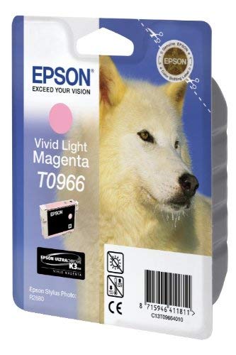 Epson T0966 - Print cartridge - 1 x vivid light magenta - 865 pages