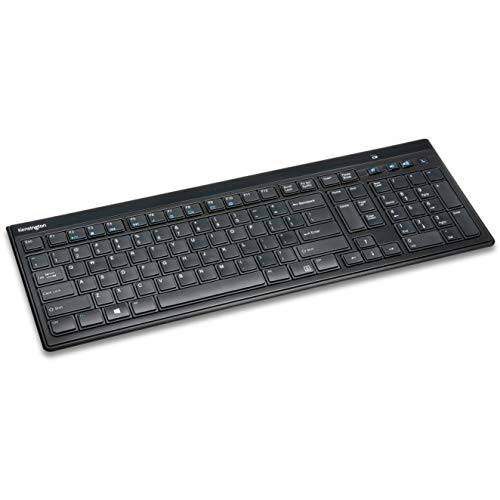 Kensington Advance Fit Slim - Keyboard - wireless - 2.4 GHz - UK - black