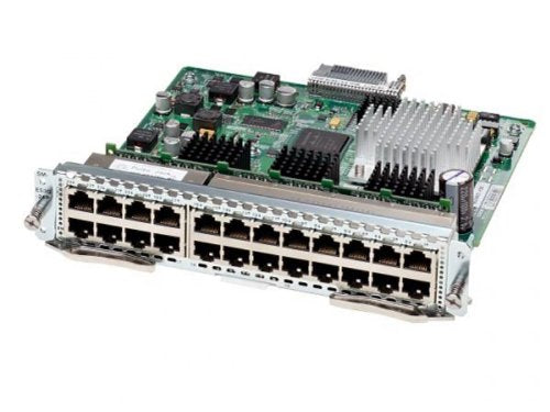 Cisco Enhanced EtherSwitch Service Module Advanced - Switch - L3 - Managed - 24 x 10/100/1000 - plug-in module - PoE - for Cisco 2911, 2921, 2951, 3925, 3945, Catalyst 2960-24, 2960-48, 3560E-24, 3560E-48