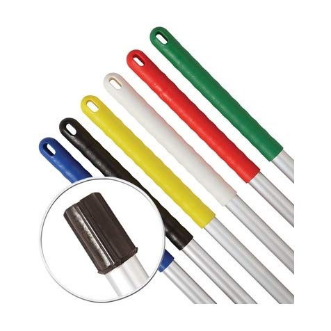 Best Value Exel Aluminium colour coded mop handle Yellow