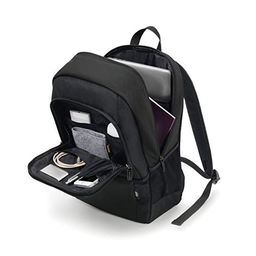 DICOTA Eco BASE - Notebook carrying backpack - 13" - 14.1" - black