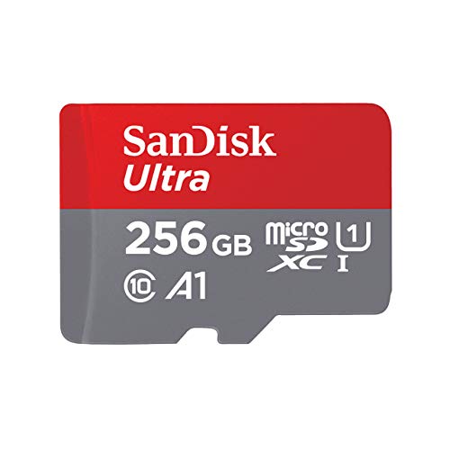 SanDisk Ultra - Flash memory card (microSDXC to SD adapter included) - 256 GB - Class 10 - microSDXC UHS-I