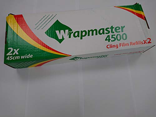 Best Value Wrapmaster 4500 2x500m Cling Film Refill