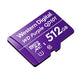 WD Purple SC QD101 WDD512G1P0C - Flash memory card - 512 GB - UHS-I U1 / Class10 - microSDXC UHS-I - purple