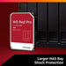 WD Red Pro NAS Hard Drive WD2002FFSX - Hard drive - 2 TB - internal - 3.5" - SATA 6Gb/s - 7200 rpm - buffer: 64 MB