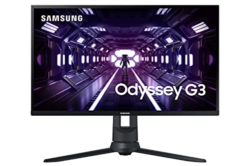 Samsung Odyssey G3 F24G35TFWU - LED monitor - 24" - 1920 x 1080 Full HD (1080p) @ 144 Hz - VA - 250 cd/m? - 3000:1 - 1 ms - HDMI, VGA, DisplayPort - black