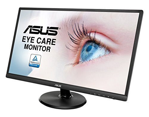 ASUS VA249HE - LED monitor - 23.8" - 1920 x 1080 Full HD (1080p) @ 60 Hz - VA - 250 cd/m - 3000:1 - 5 ms - HDMI, VGA - black