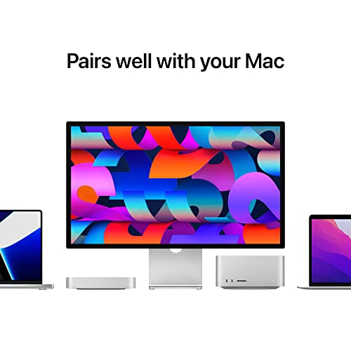 Apple Studio Display Nano-texture glass - LCD monitor - 27" - 5120 x 2880 5K - 600 cd/m² - Thunderbolt 3 - speakers with subwoofer