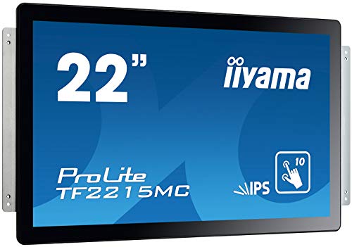 iiyama ProLite TF2215MC-B2 - LED monitor - 22" (21.5" viewable) - open frame - touchscreen - 1920 x 1080 Full HD (1080p) @ 60 Hz - IPS - 350 cd/m - 1000:1 - 14 ms - HDMI, VGA, DisplayPort - black