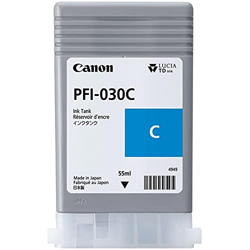 Canon PFI 030 Cyan Ink Cartridge 55ml - 3490C001