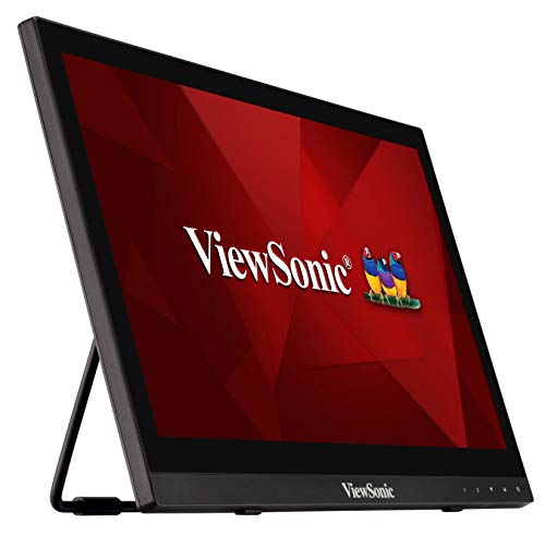 Viewsonic - LED monitor - 16" (15.6" viewable) - touchscreen - 1366 x 768 @ 60 Hz - TN - 190 cd/m? - 500:1 - 12 ms - HDMI, VGA - speakers