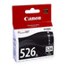 Canon CLI-526 BK - 4540B001 - 1 x Black - Ink tank - For PIXMA iP4950,iX6550,MG5250,MG5350,MG6150,MG6250,MG8150,MG8250,MX715,MX885,MX895