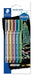 Best Value Staedtler 8323-SBK5 Metallic Markers - Assorted Colours, Pack of 5