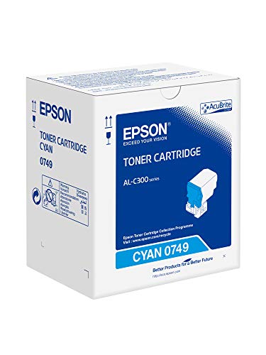 Epson - Cyan - original - toner cartridge - for Epson AL-C300, AcuLaser C3000, WorkForce AL-C300