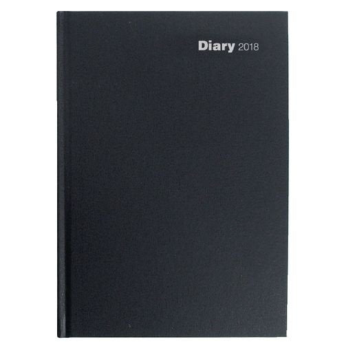 Best Value Niceday Two Days to a Page Diary A5 2019 Black