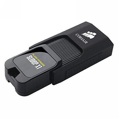 Best Value Corsair (CMFSL3X1-32GB) Flash Voyager Slider X1 32GB USB 3.0 Capless Sliding Flash Drive