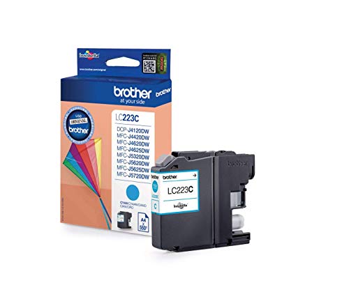 Best Value Brother LC-223C Inkjet Cartridge, Standard Yield, Cyan,