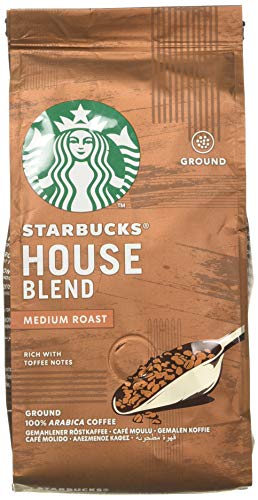 STARBUCKS House Blend Medium Roast Ground Coffee 200g 12400244