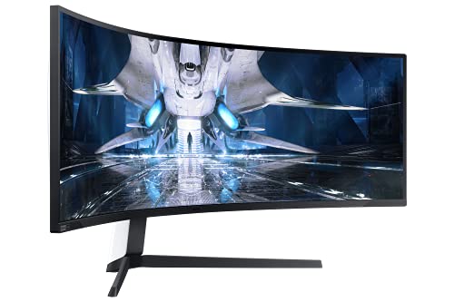 Samsung Odyssey Neo G9 S49AG950NU - QLED monitor - curved - 49" - 5120 x 1440 Dual Quad HD @ 240 Hz - VA - 2000 cd/m² - 1000000:1 - HDR10+ - 1 ms - 2xHDMI, DisplayPort - black