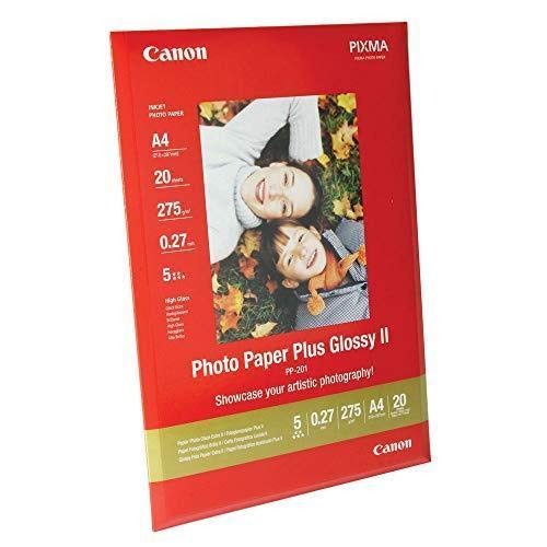 Canon Photo Paper Plus II PP-201 - Glossy photo paper - 130 x 180 mm - 260 g/m2 - 20 sheet(s)