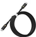 OtterBox Standard - USB cable - USB-C (M) to USB-C (M) - USB 2.0 - 3 A - 3 m - Power Delivery support - black shimmer