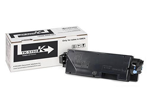 Best Value Kyocera TK-5150K Toner Black, 10.000 Pages, Original Premium Printer Cartridge 1T02NS0NL0 for ECOSYS M6035cidn, M6535cidn, P6035cdn