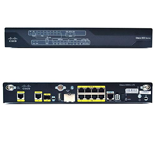 Cisco 891F - Router - ISDN/Mdm - 8-port switch - GigE - rack-mountable