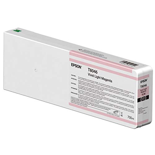 Epson T8046 - 700 ml - vivid light magenta - original - ink cartridge - for SureColor SC-P6000, SC-P7000, SC-P7000V, SC-P8000, SC-P9000, SC-P9000V