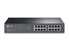 Best Value TP-Link TL-SG1016PE 16-Port Gigabit Web Managed Easy Smart Ethernet PoE+ Switch, 13 Inch RackMount (8 PoE+ Ports, 110 Watt Budget)