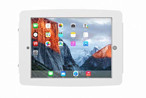 Compulocks Space iPad 12.9-inch 5th/4th/3rd Gen Security Display Enclosure - Enclosure - for tablet - lockable - high-grade aluminium - white - screen size: 12.9" - mounting interface: 100 x 100 mm - wall-mountable - for Apple 12.9-inch iPad Pro (3rd generation, 4th generation, 5th generation)