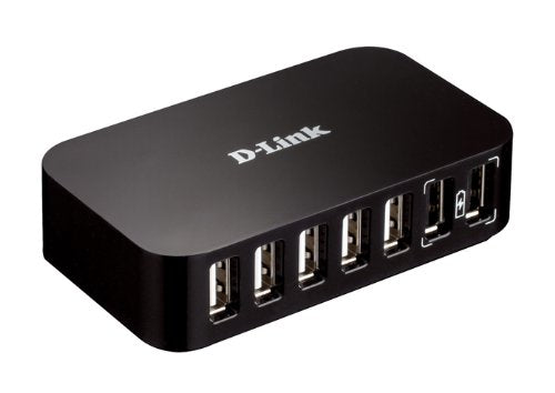 Best Value D-Link DUB-H7/B 7-Port USB 2.0 Hub - UK Version