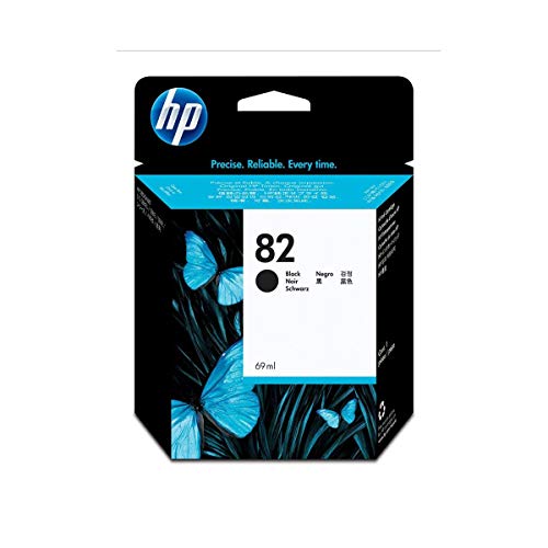 HP 82 - CH565A - 1 x Black - Ink cartridge - For DesignJet 111, 510, 510ps