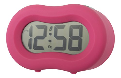 Acctim Vierra Alarm Clock Hot Pink 15110