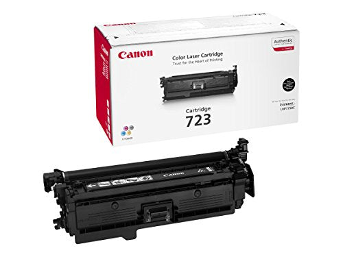 Canon 723 BK - 2644B002 - 1 x Black - Toner Cartridge - For iSENSYS LBP7750Cdn