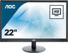 Best Value AOC E2270SWHN 21.5" LED FHD (1920x1080) 5ms monitor. (VGA, HDMI) - Black