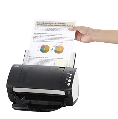 Fujitsu fi-7140 - Document scanner - Dual CCD - Duplex - 216 x 355.6 mm - 600 dpi x 600 dpi - up to 40 ppm (mono) / up to 40 ppm (colour) - ADF (80 sheets) - USB 2.0