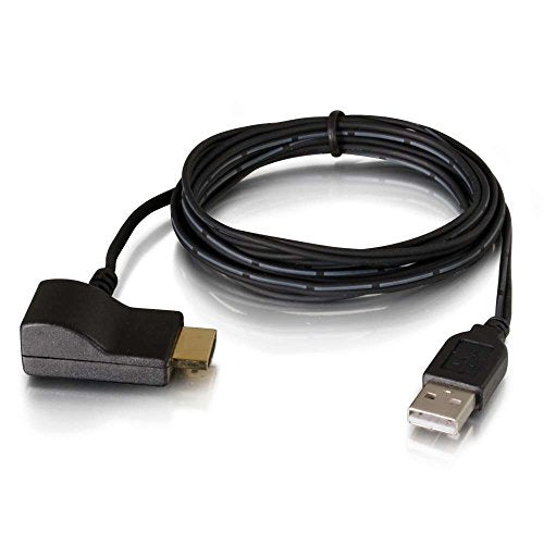 C2G USB Powered HDMI Voltage Inserter - Video / audio adaptor - TAA Compliant - HDMI female to USB, HDMI male - 1.8 m - black