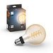 Philips Hue White ambiance - LED filament light bulb - shape: G93 - clear finish - E27 - 7 W (equivalent 40 W) - class G - warm to cool white light - 2200-4500 K