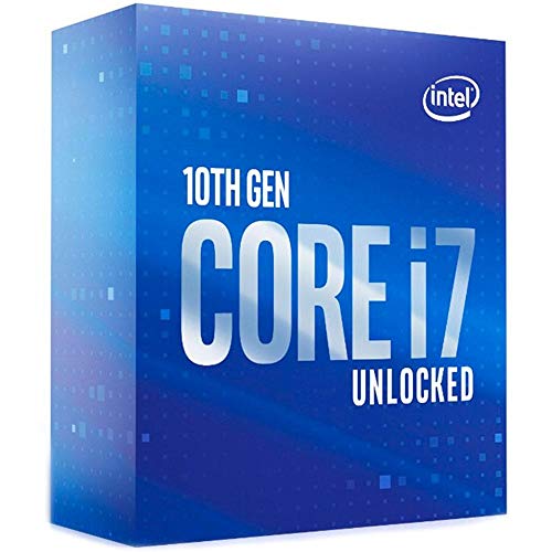 Intel Core i7 10700K - 3.8 GHz - 8-core - 16 threads - 16 MB cache - LGA1200 Socket - Box