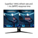 ASUS ROG SWIFT PG32UQ - LED monitor - 32" - 3840 x 2160 4K @ 144 Hz - IPS - 600 cd/mï¿½ - 1000000:1 - DisplayHDR 600 - 1 ms - 2xHDMI, DisplayPort - speakers