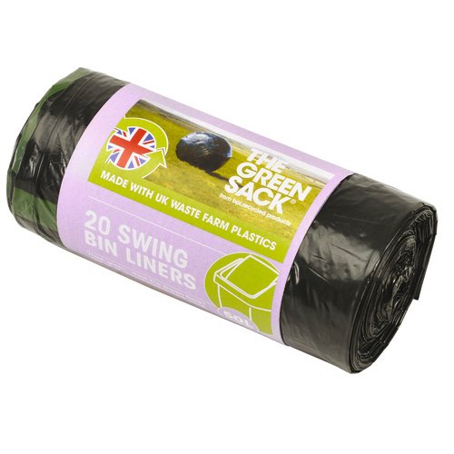 Best Value The Green Sack - Swing Bin Liner Roll of 20