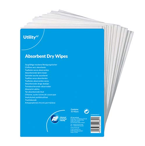 Best Value AF Absorbent Dry Wipes - 50x Wipes