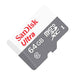 SanDisk Ultra - Flash memory card - 64 GB - Class 10 - microSDXC UHS-I