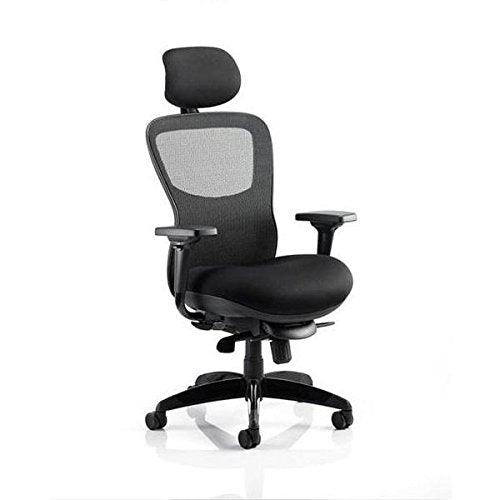 Stealth Chair Airmesh Seat And Mesh Back With Headrest KC0158