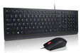 Lenovo Essential Wireless Combo - Keyboard and mouse set - wireless - 2.4 GHz - UK - for 14e Gen 2, IdeaCentre 5 14, ThinkCentre M90s Gen 2, ThinkPad P1 (4th Gen), Yoga AIO 7 27