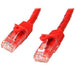 Best Value StarTech.com N6PATC10MRD 10 m Cat6 Patch Cable with Snagless RJ45 Connectors - Red